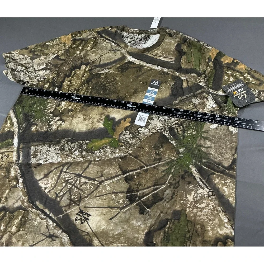 Realtree APX Mens Camo Tee‎ Short Sleeve T-Shirt 2XL RTAPX IVO51061 New